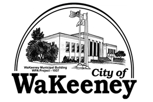 City of WaKeeney's Logo